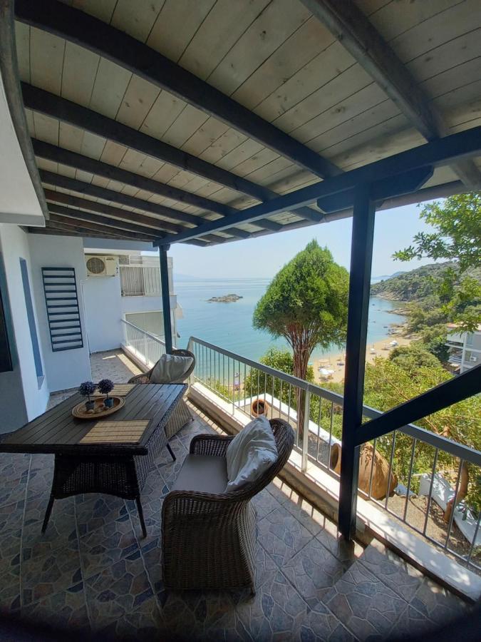 Ferienwohnung Balcony By The Sea PalaiónTsiflíkion Exterior foto